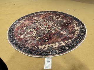 Karpet, meerkleurig, doorsnee 120 cm